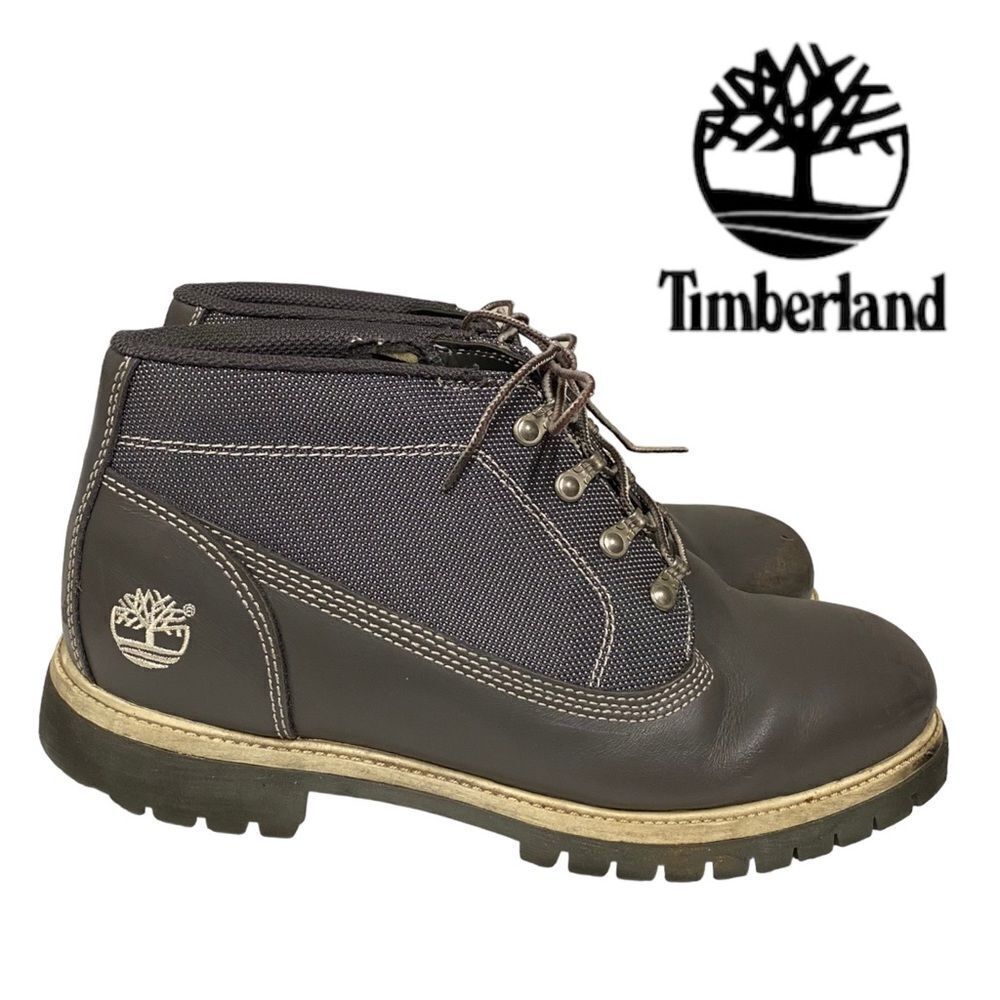 Timberland Men's Vintage Leather / Manmade Lace Boots 11.5